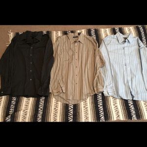 3 dress shirts (XL)